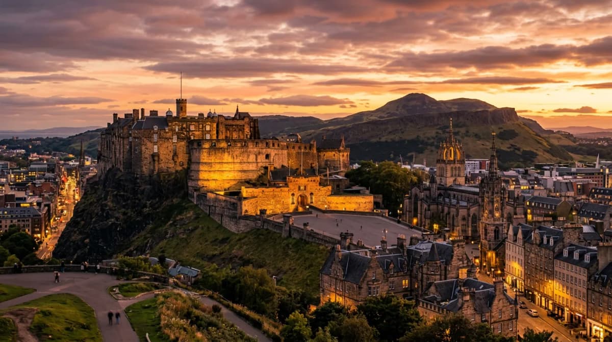 Frankfurt to Edinburgh