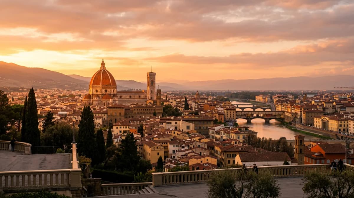 Frankfurt to Florence