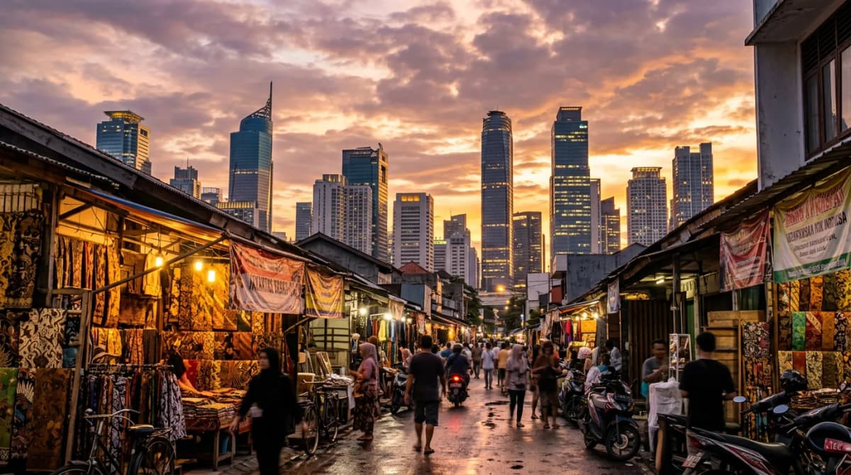 Frankfurt to Jakarta