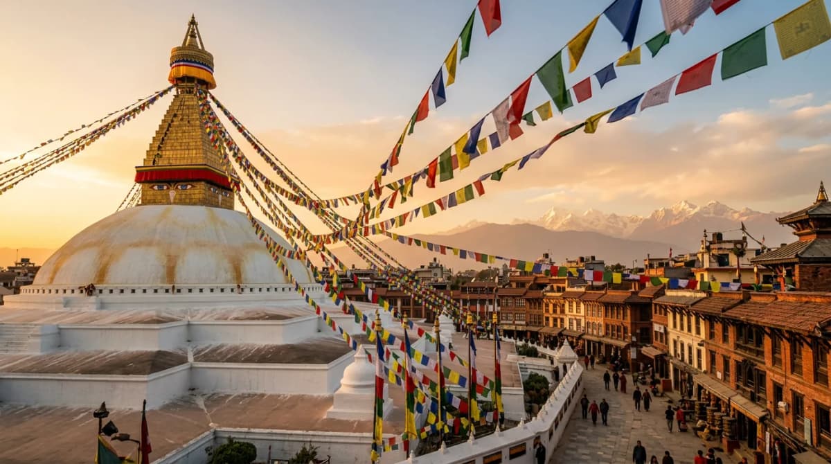 Frankfurt to Kathmandu