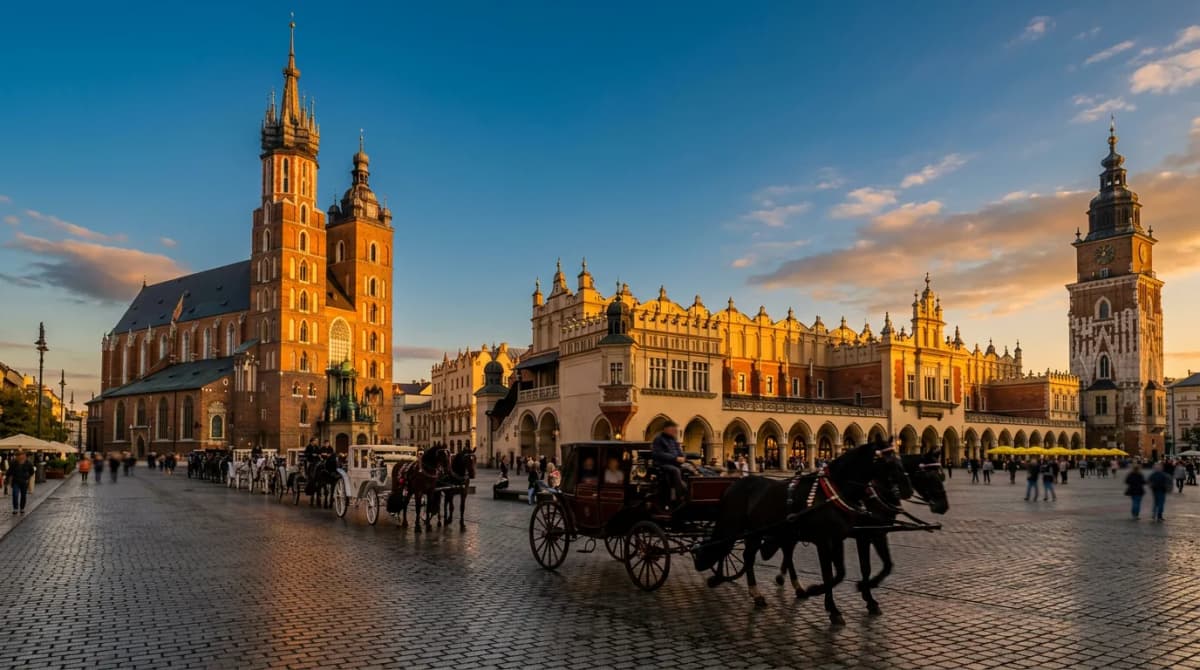 Frankfurt to Kraków