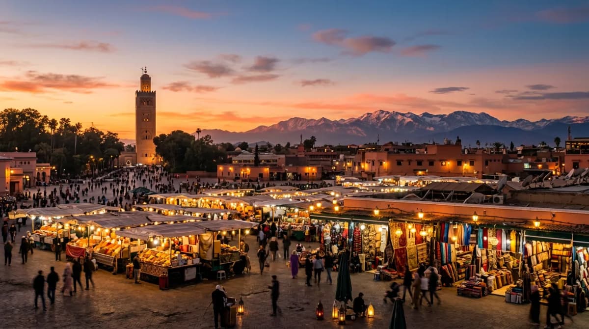 Honolulu to Marrakech