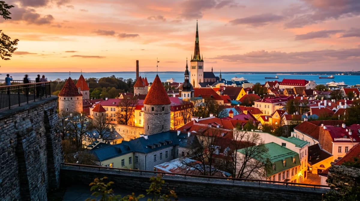 Frankfurt to Tallinn