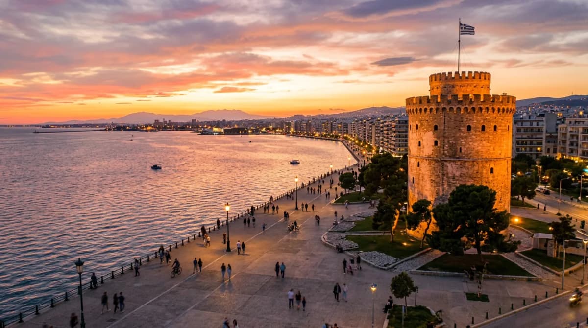 Frankfurt to Thessaloniki