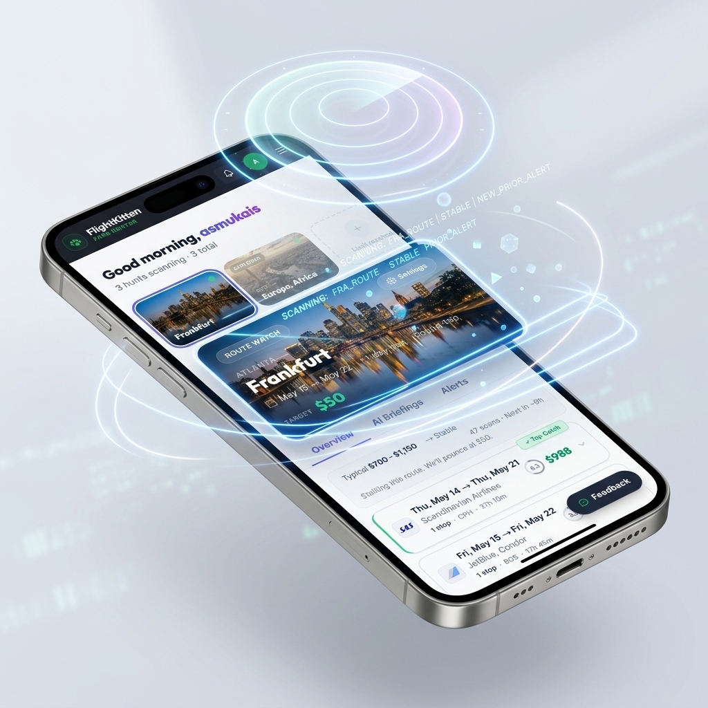 We Scan 220+ Airlines, Twice Daily