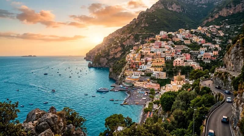 Boston to Amalfi Coast