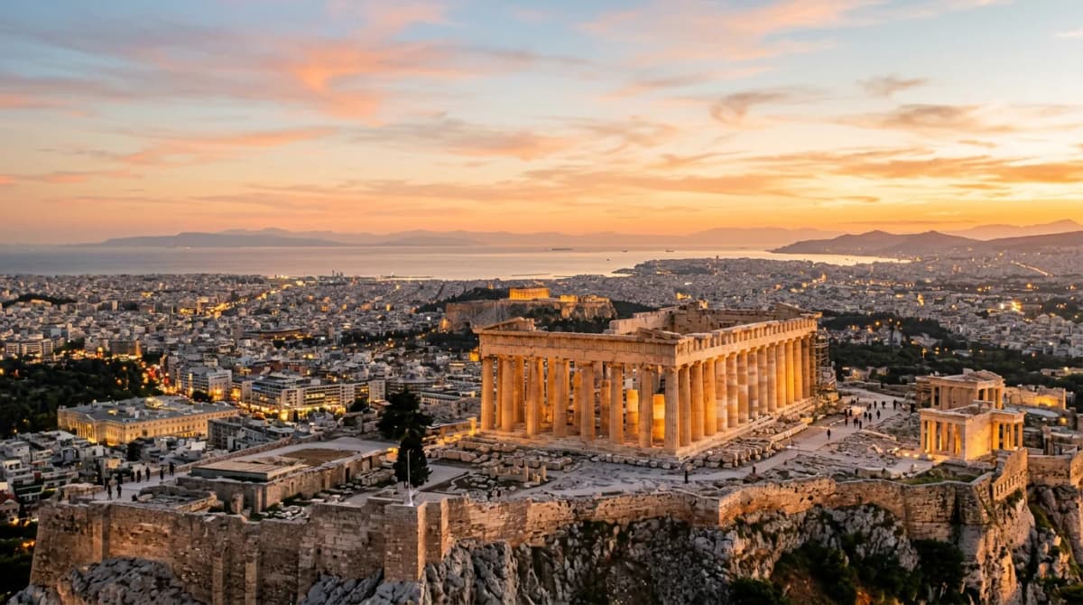 Boston to Athens