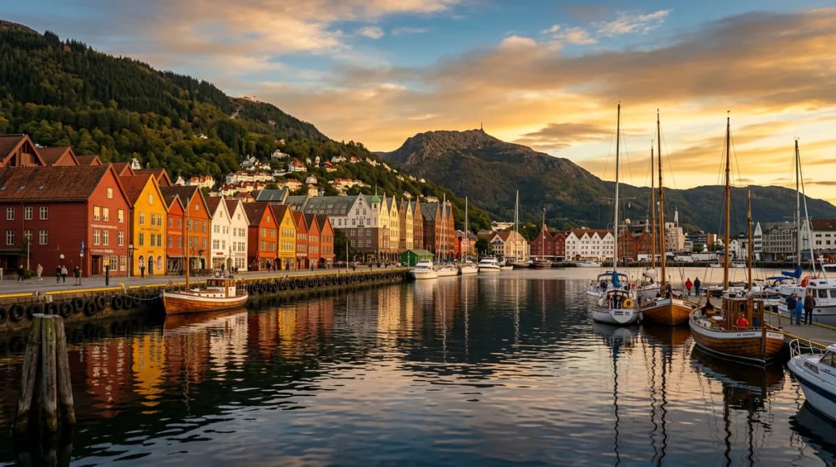 Boston to Bergen