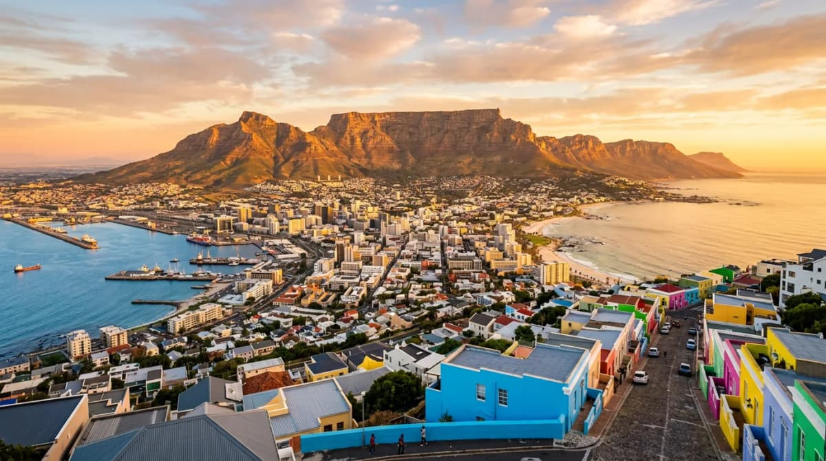 Boston to Cape Town