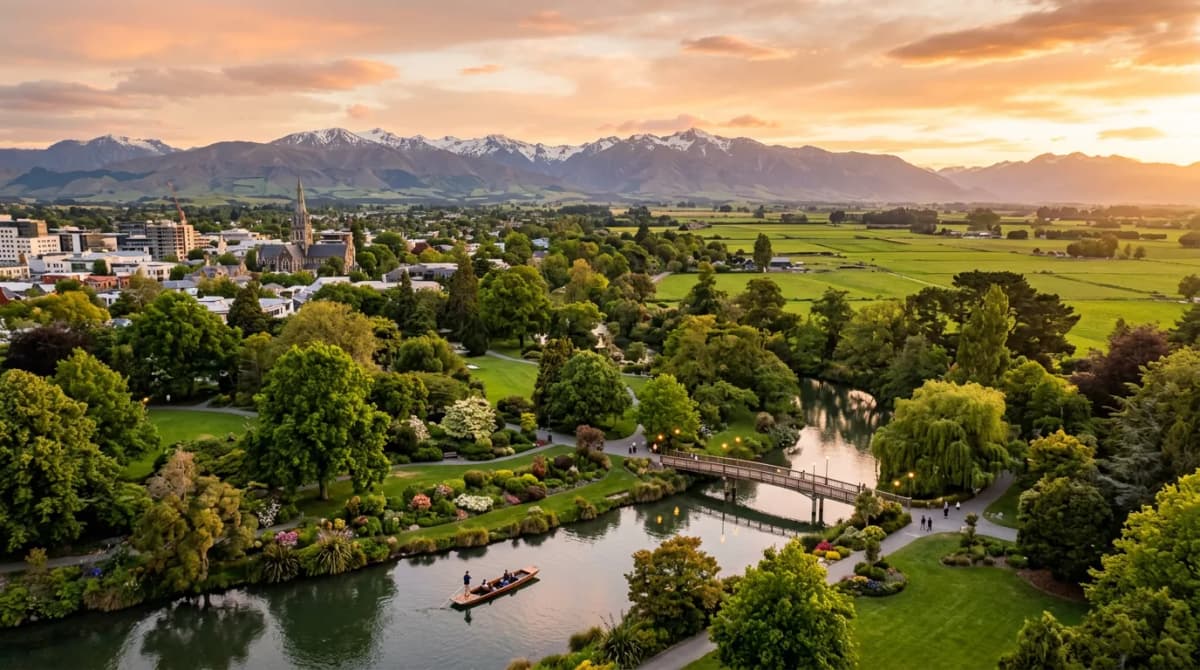 Boston to Christchurch
