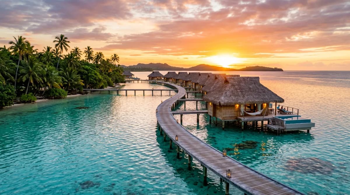 Boston to Fiji