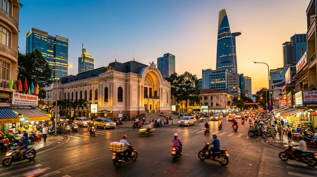 Boston to Ho Chi Minh City