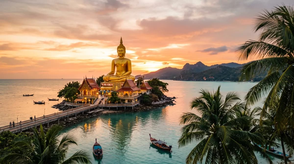 Boston to Koh Samui