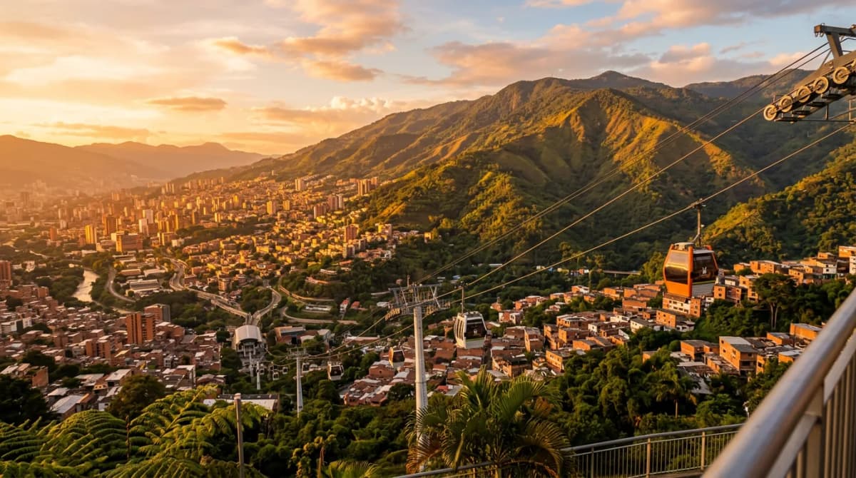 Boston to Medellín