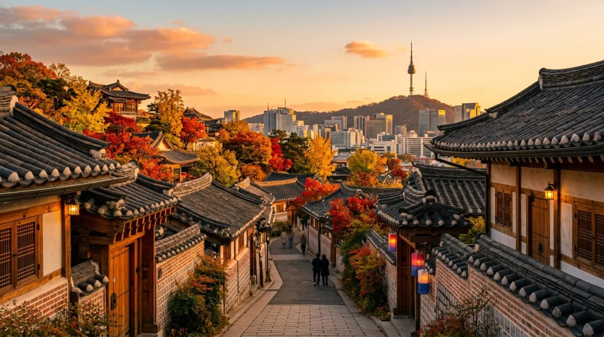 Boston to Seoul