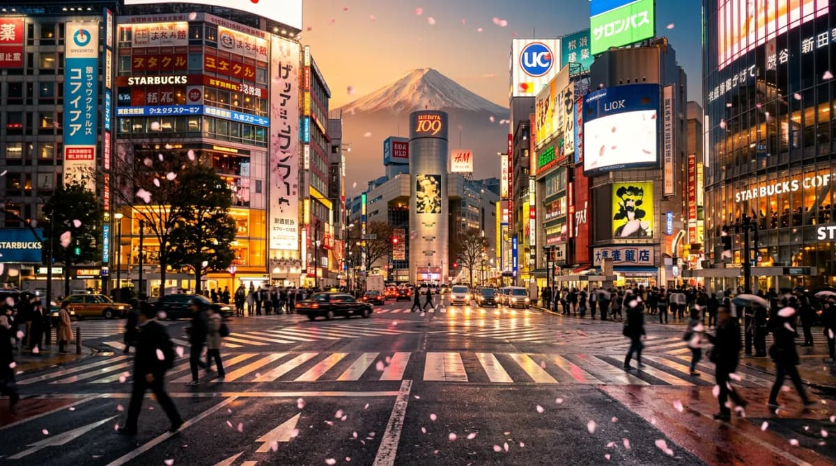 Boston to Tokyo